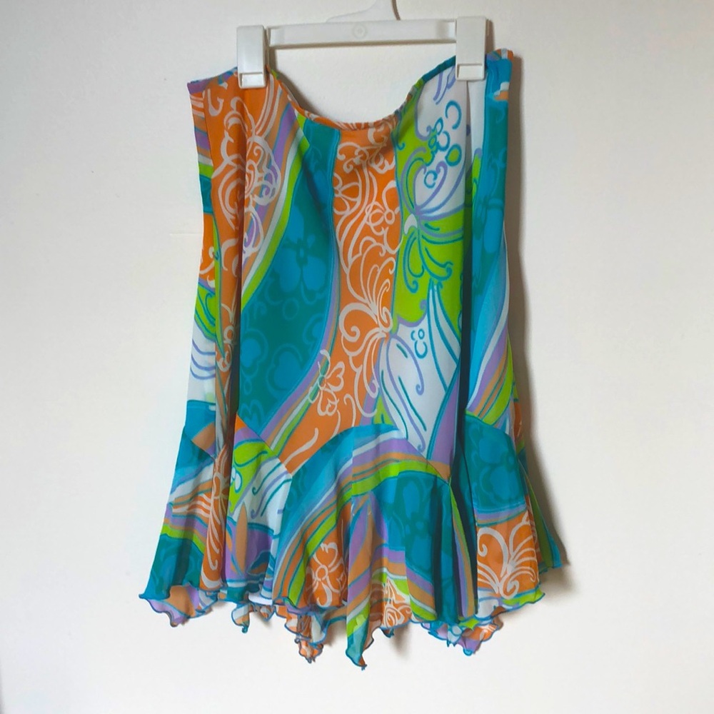 Unique Y2K Knee-Length Skirt